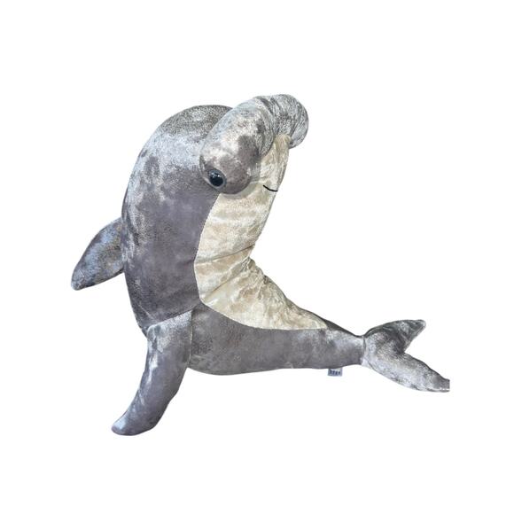 Jellycat Other - Jellycat London Retired Valentino Hammerhead Shark Plush 15” Soft Velvet Grey